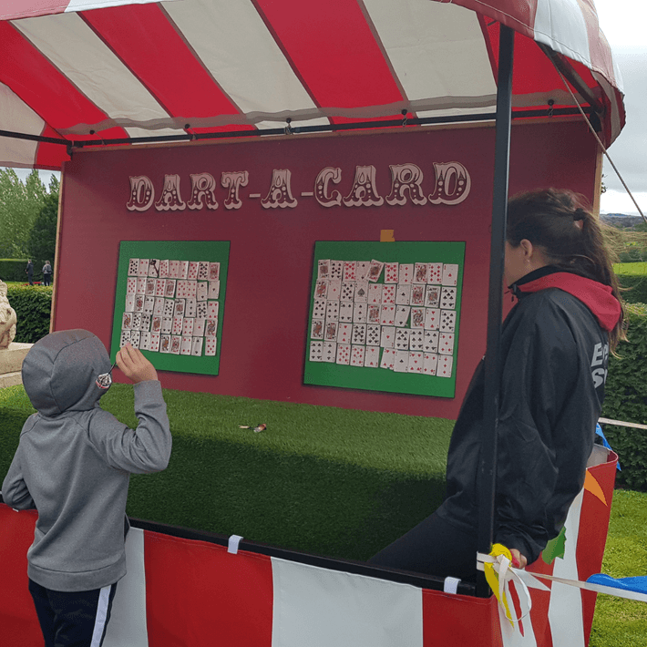 Dart a card activity