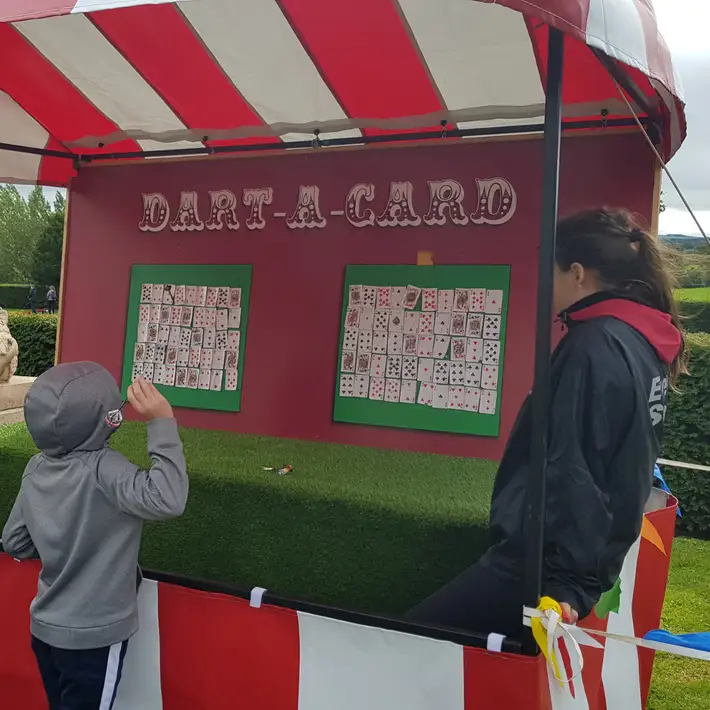 Dart a card activity