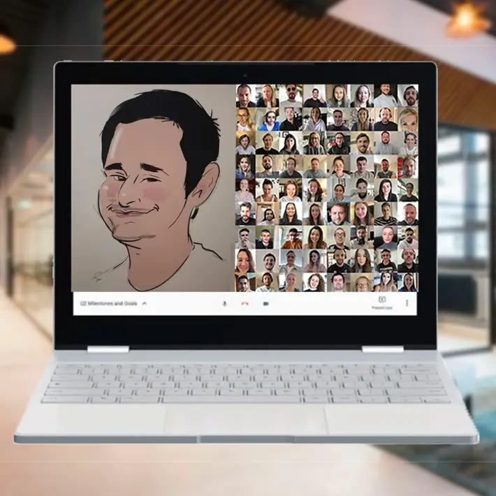 digital caricatures online