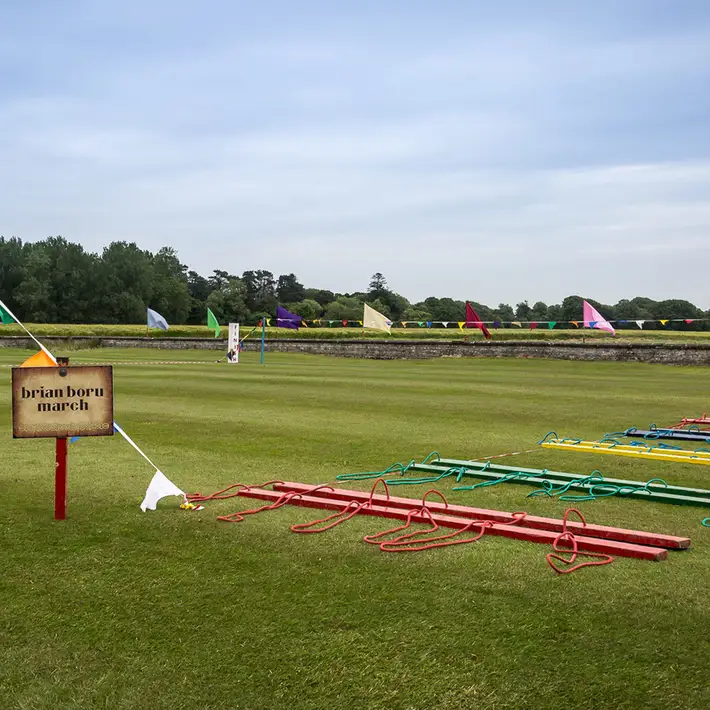brian boru march at luttrellstown