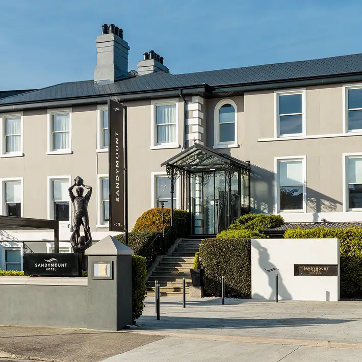 The Sandymount Hotel exterior, perfect for business events in Dublin.