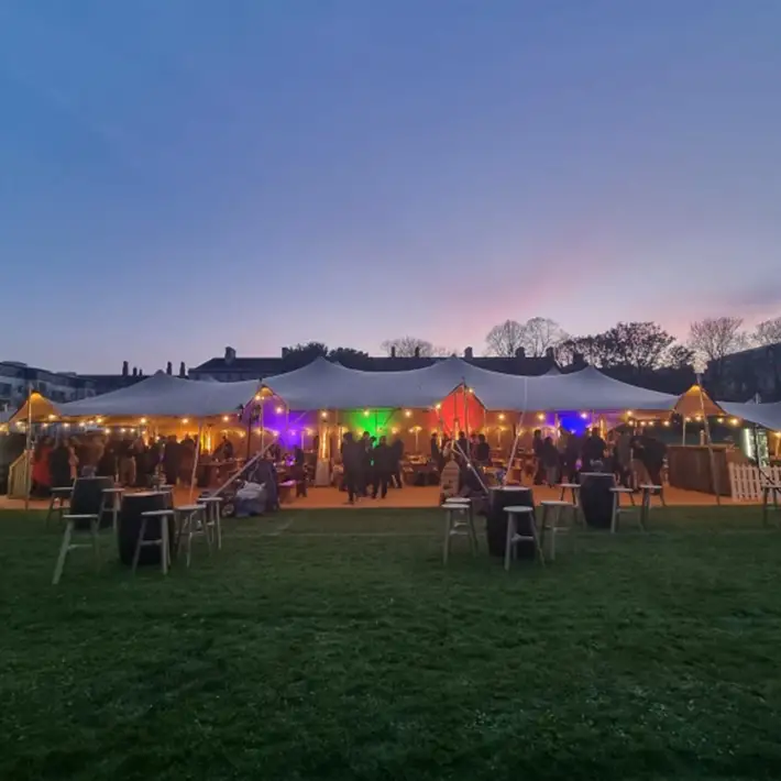 summer party at night