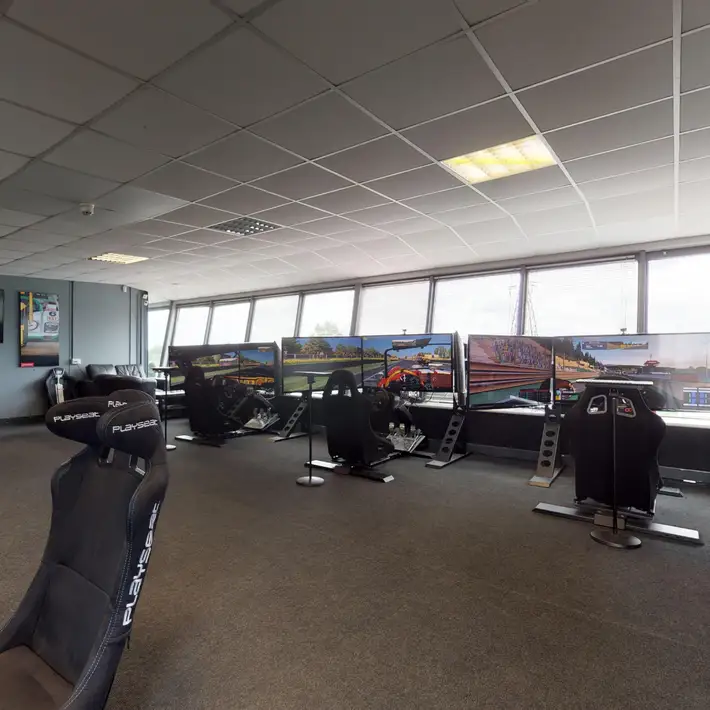 Virtual racing academy set up 