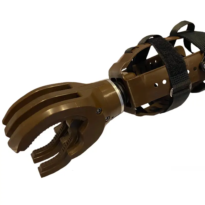 How the prosthetic hand looks