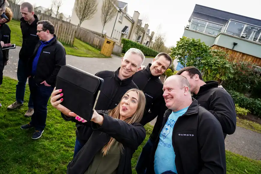 Outdoor corporate team building limerick