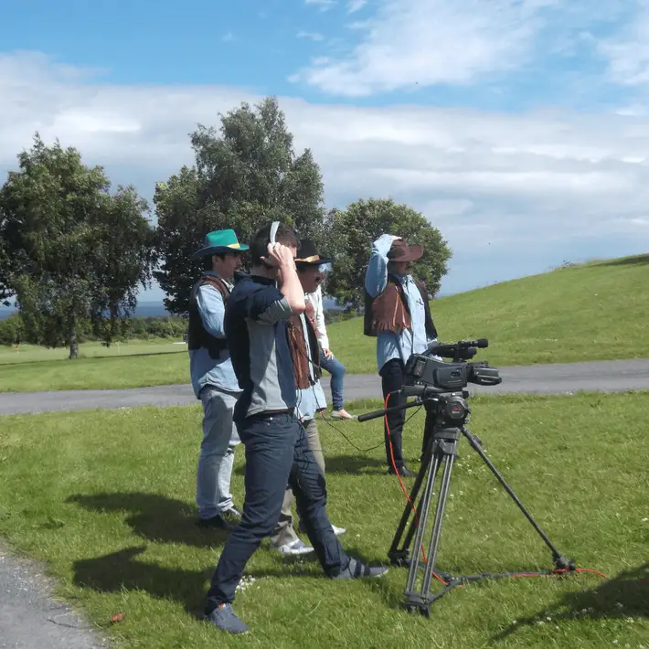 shooting with a camera