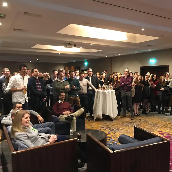 results of whiz quiz team building event