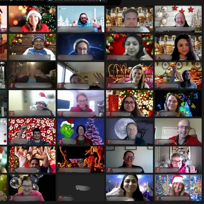 Big around the world virtual teams