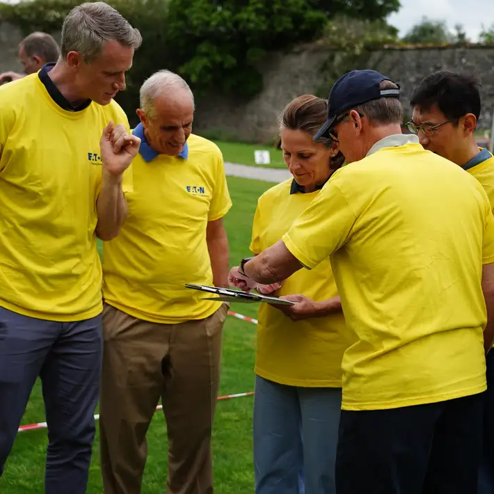 talking amongst the team