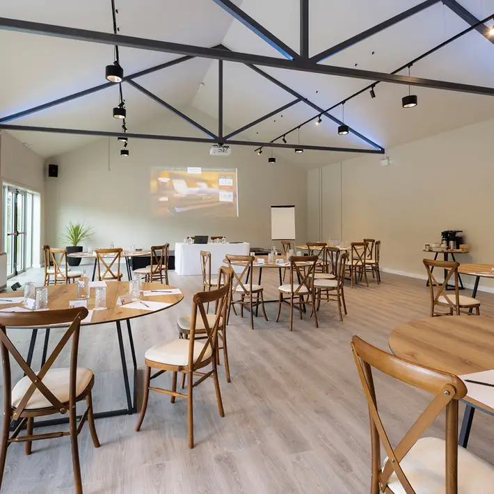 round table event set up at voco the club kildare