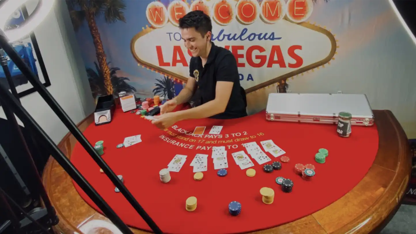 virtual casino croupier dealing cards online