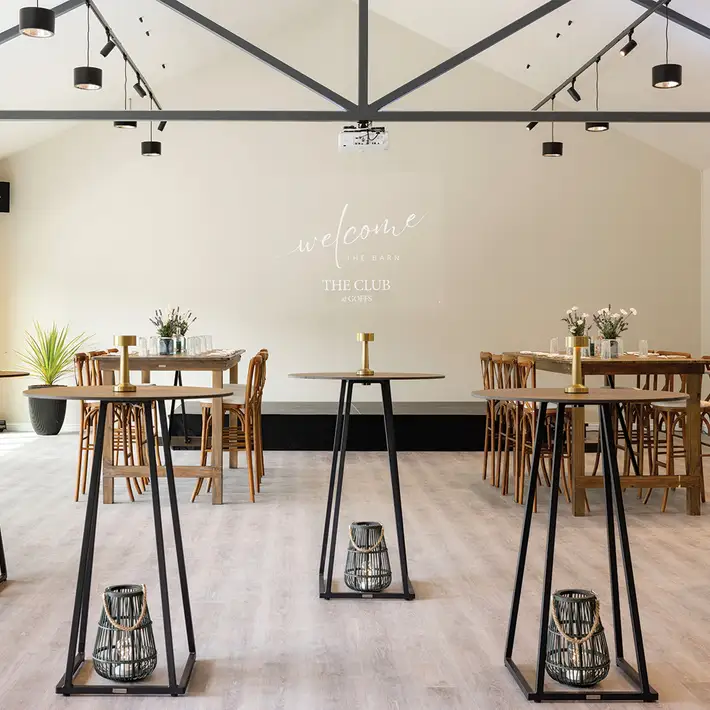 pod tables event set up at voco the club kildare