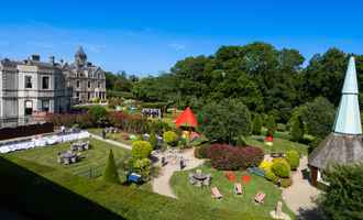 Corporate outdoor team building event in Kildare at a historic venue, ideal for companies in Naas, Newbridge, Maynooth and Kildare Town.
