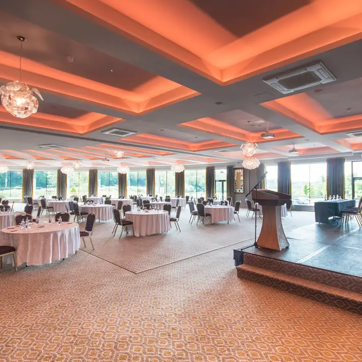 Banquet style set up