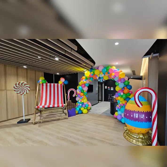 entrance of the family day event