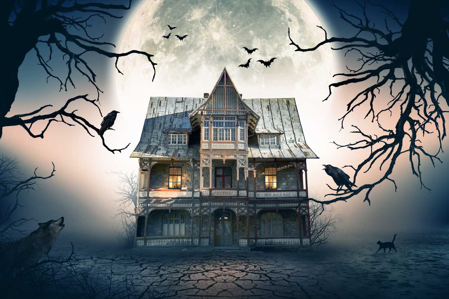 Scary Manor House