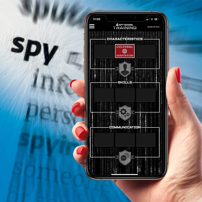 Spy school homescreen