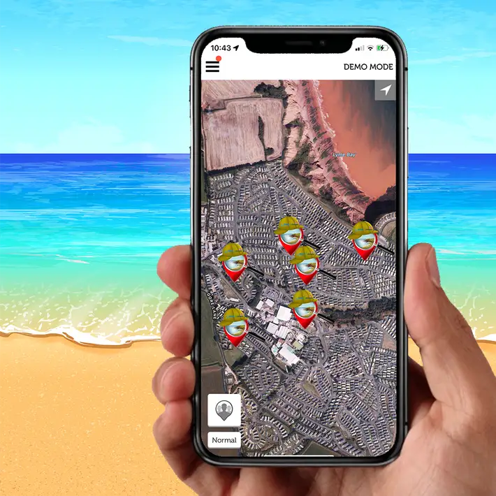 Coastal Detectives RNLI map