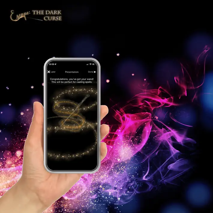 escape the dark curse wand unlock