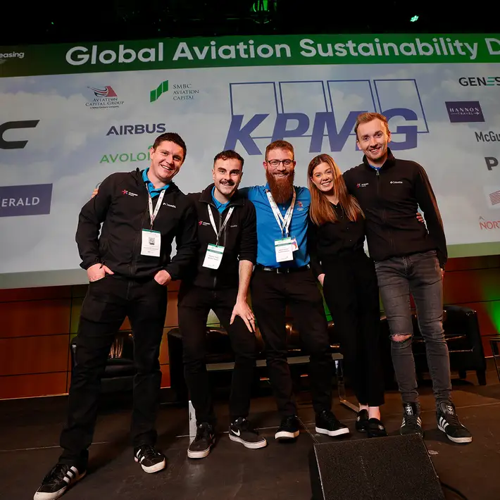 aircraft leasing ireland global aviation sustainability day 2023 dynamic events team