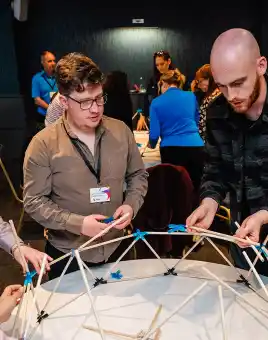 indoor public section team building event in dublin ireland