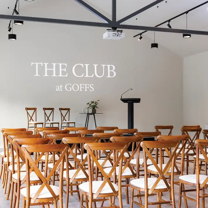 conference view, the club at goffs