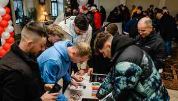 company doing indoor team building activity in ireland