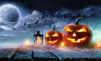 spooky halloween graphic