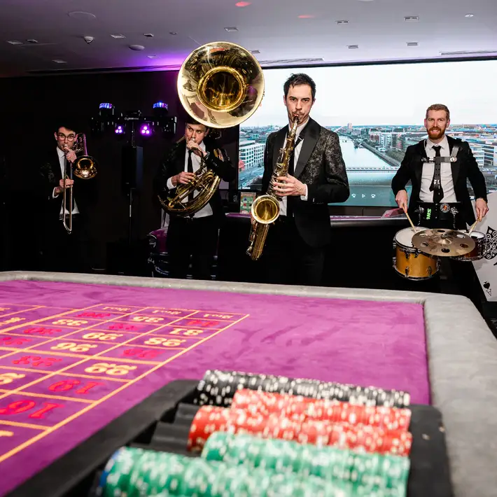 new brass band playing