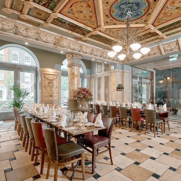 Corporate Team Building Events at The Imperial Hotel | Dynamic Events | Corporate Dinner Set Up Overview