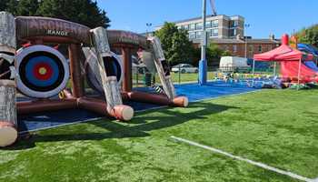 set up of our family day event