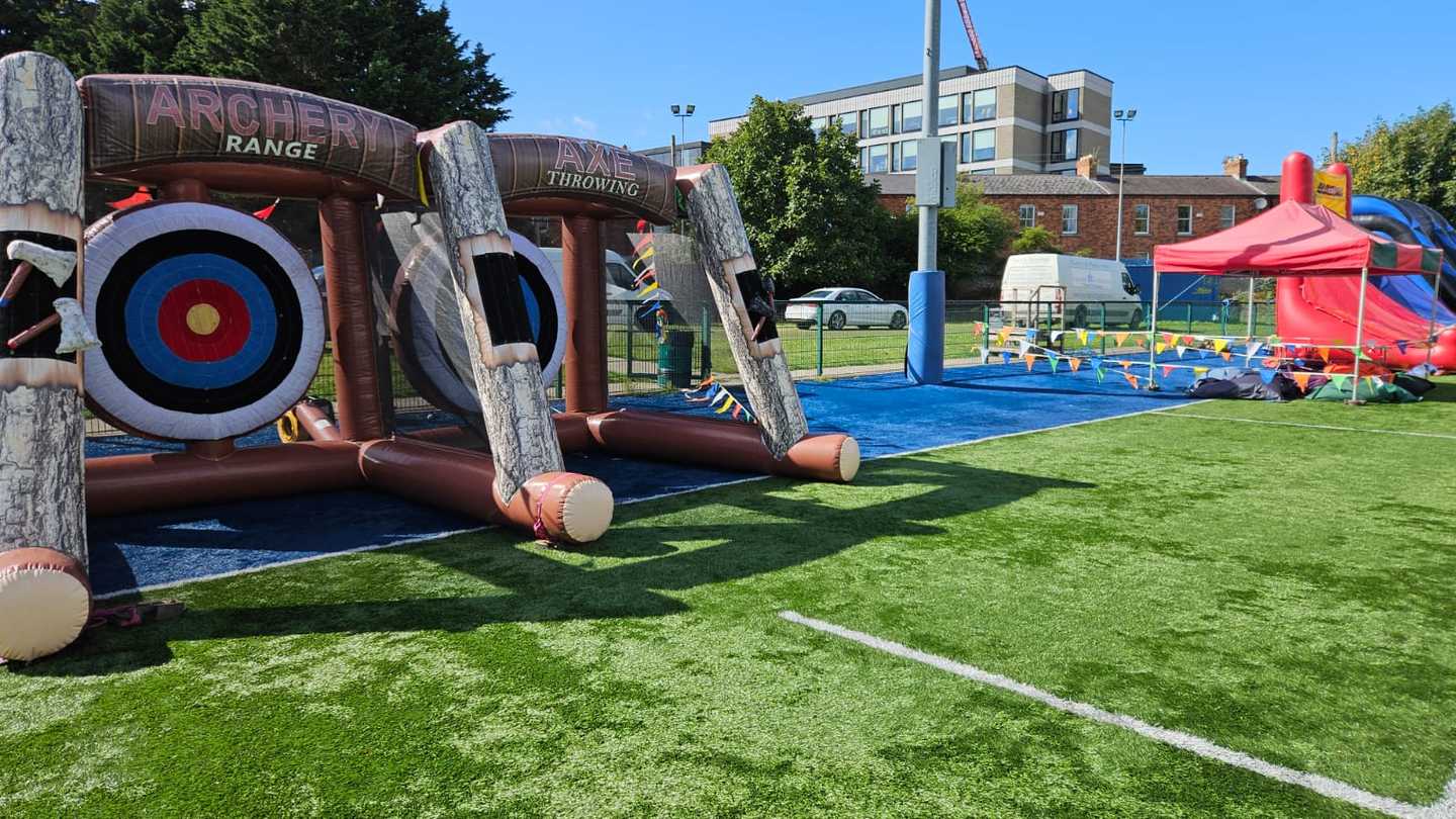 set up of our family day event