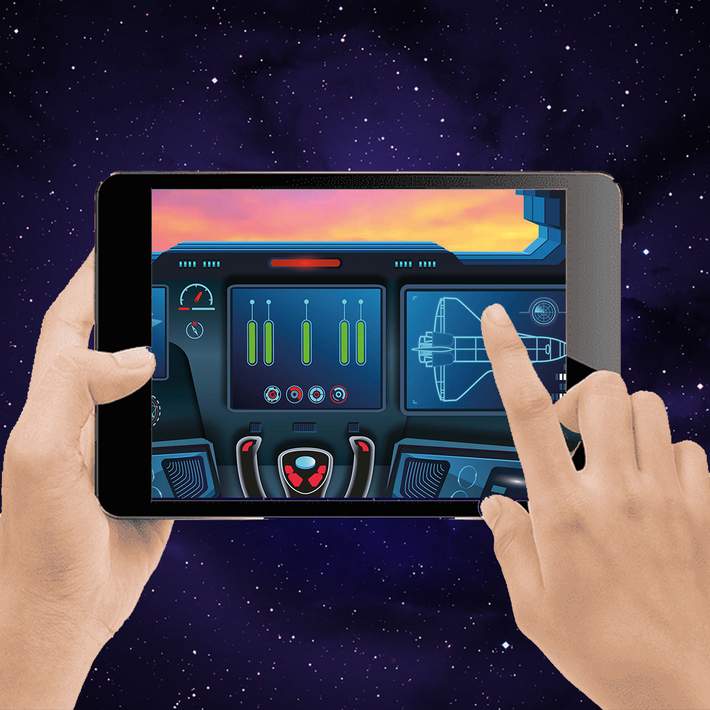 space ship screen