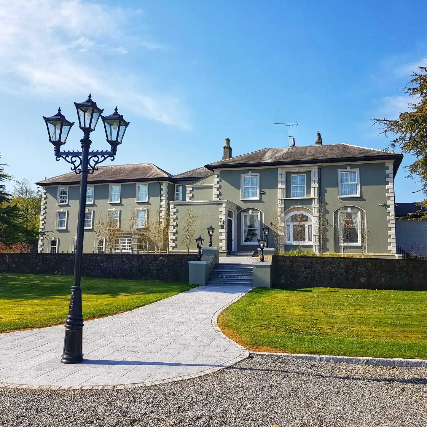 Front of New bay house