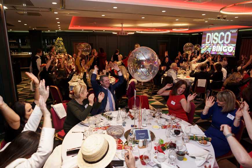 Disco bing indoor team building activity waterford