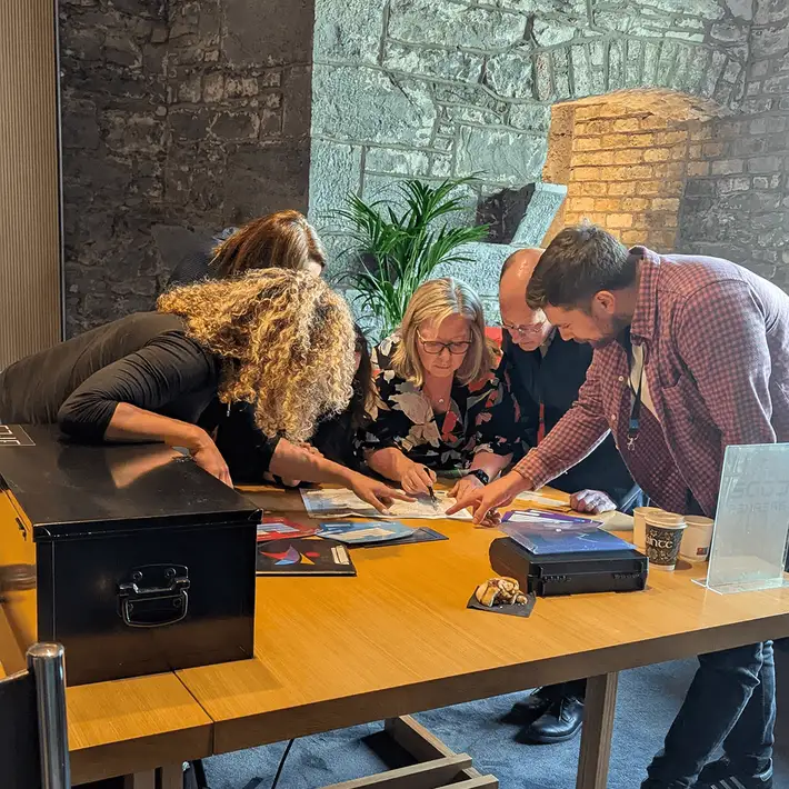 Code breaker team building activity indoor ireland