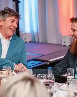 Richard Phelan and Niall O’Connor at Dynamic Events 30 year anniversary celebration in Dublin