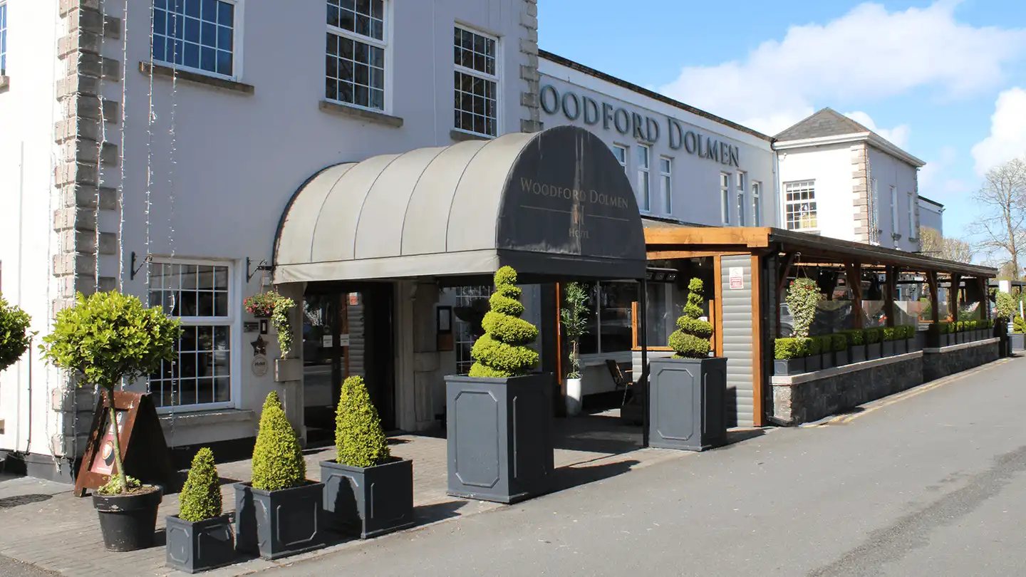 Woodford Dolmen Hotel Carlow corporate event venue exterior