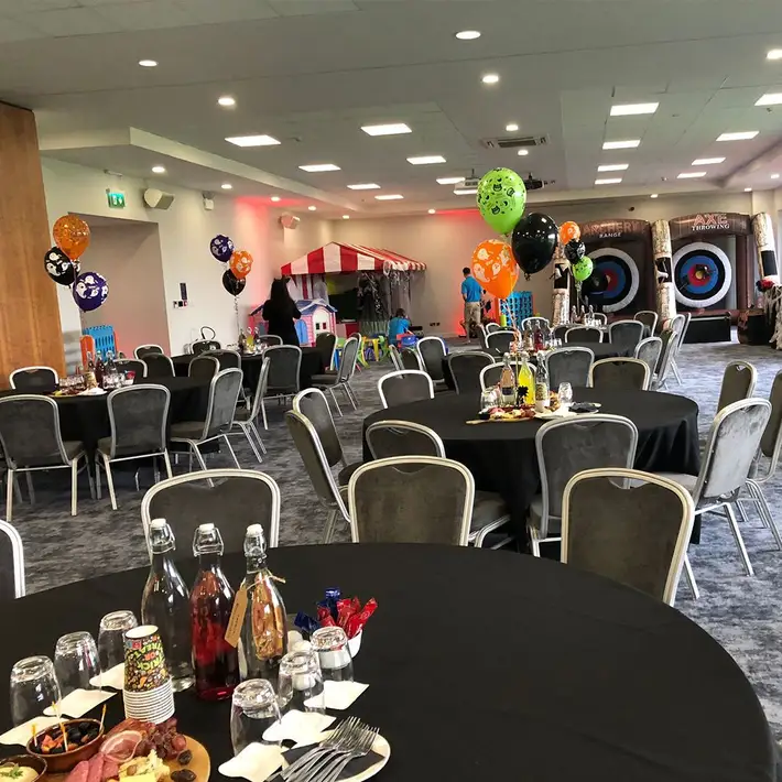 radisson blu hotel room set up