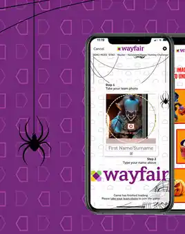 wayfair halloween hunt screens