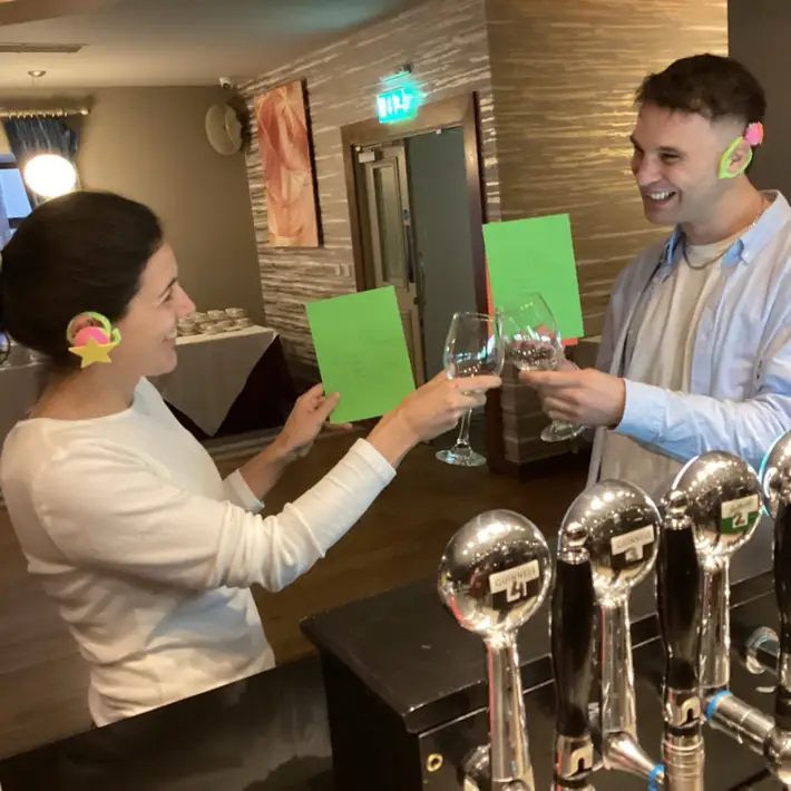 Fake AI Earphone prototype