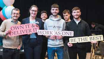 Core Values kick off meeting in dublin ireland