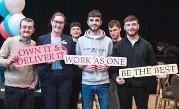 Core Values kick off meeting in dublin ireland