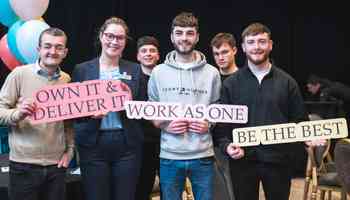 Core Values kick off meeting in dublin ireland